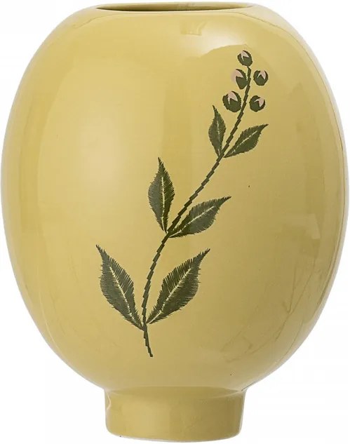 Vaza galbena din ceramica 15 cm Kwean Bloomingville