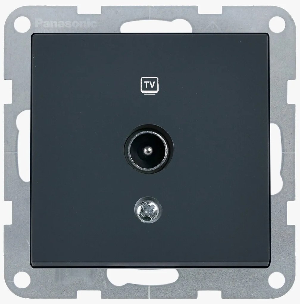 Priza TV finala, IP20, Night, Panasonic Karre Plus 55 Soft Touch