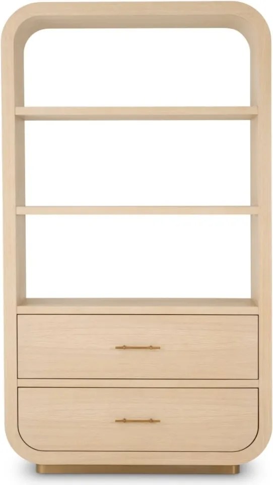 Dulap cu Rafturi design LUX, Furnir stejar, Natur, Quinton