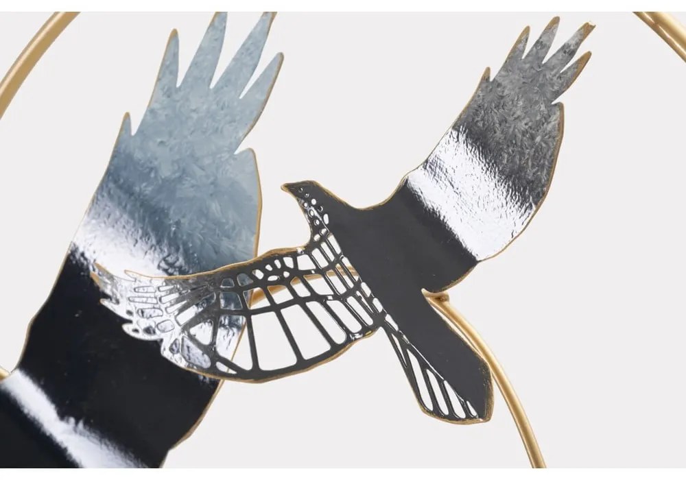 Decorațiune de perete din metal 91x50 cm Birds – Mauro Ferretti
