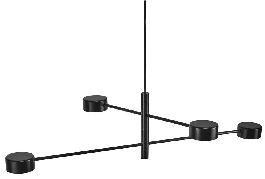Lustra LED cu 4 brate design nordic Clyde 2010803003 NL