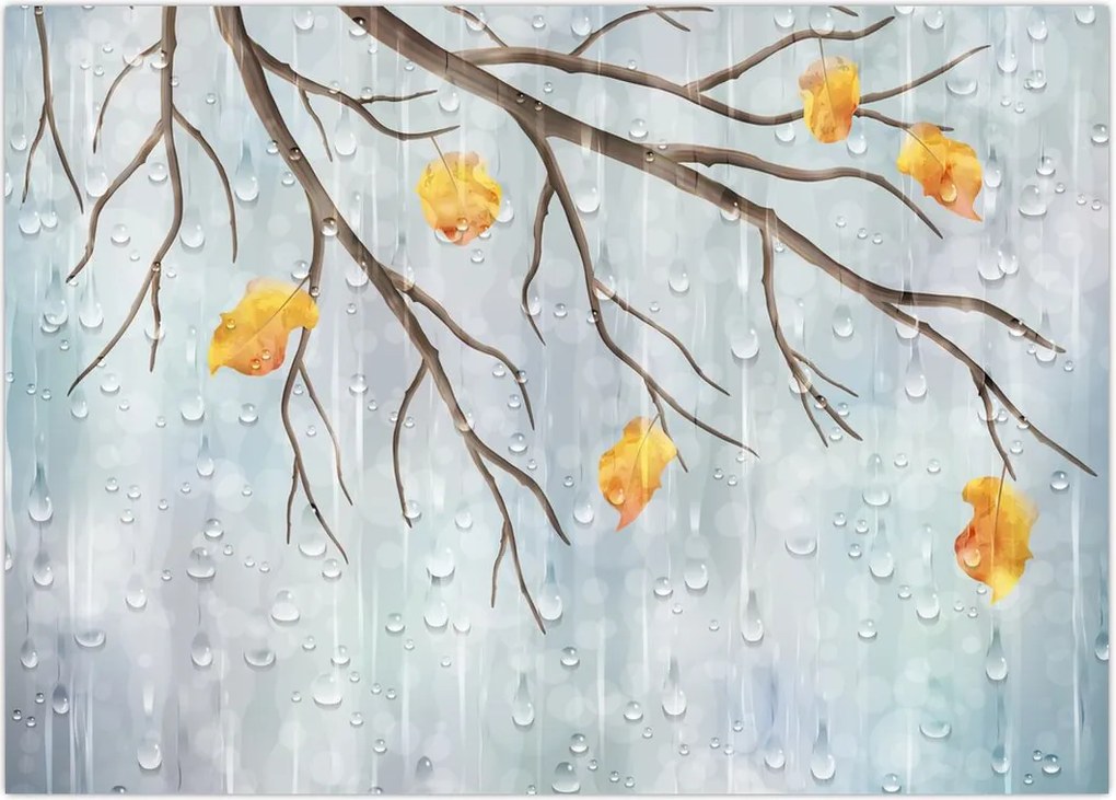 Tablou - Toamna ploioasă (70x50 cm)
