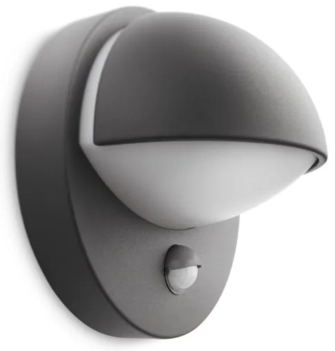 Aplică de exterior cu senzor Philips JUNE 1xE27/12W/230V IP44
