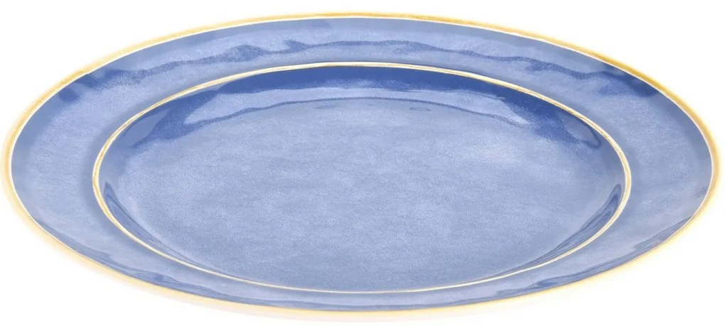 Set vase Redcliffs 12 piese melamină, albastru