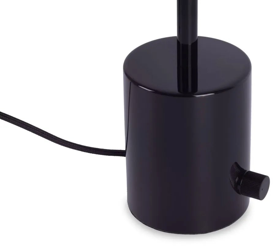 Veioza/Lampa de masa design modern HOSHI negru