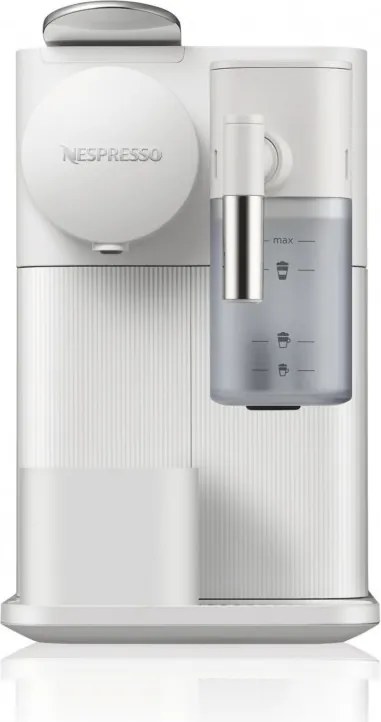 La mâna a doua: Espressor cu capsule DeLonghi EN510W, 1450W, 19 bar, 1 l, Nespresso, Auto shut-off, Alb