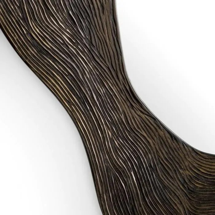 Oglinda decorativa design LUX Pavona bronz