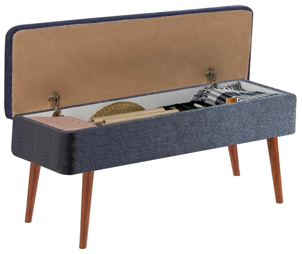 Set mobilier sufragerie Vlasta 1 (nuc + bleumarin) (pentru 4 persoane). 1073065