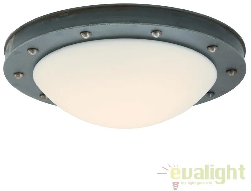 Aplica perete sau tavan design industrial din fier forjat DE 2550, 42cm