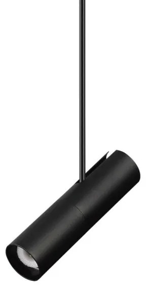 Lustră pe tijă 1xGU10/35W/230V negru