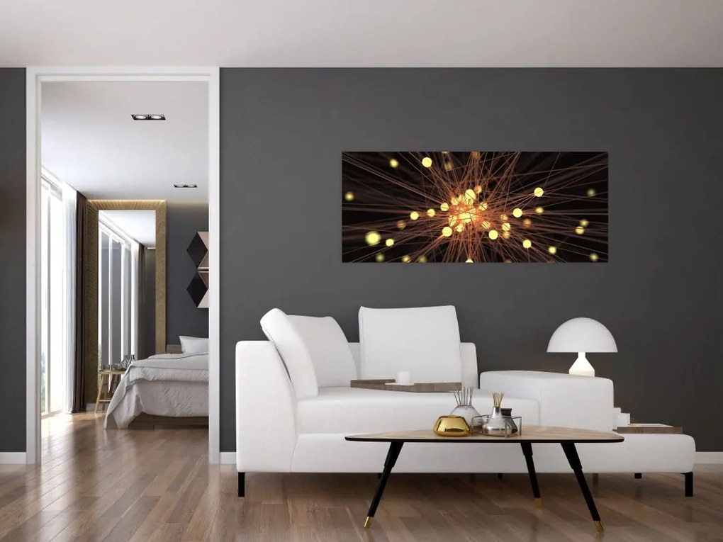 Tablou abstracției (120x50 cm)