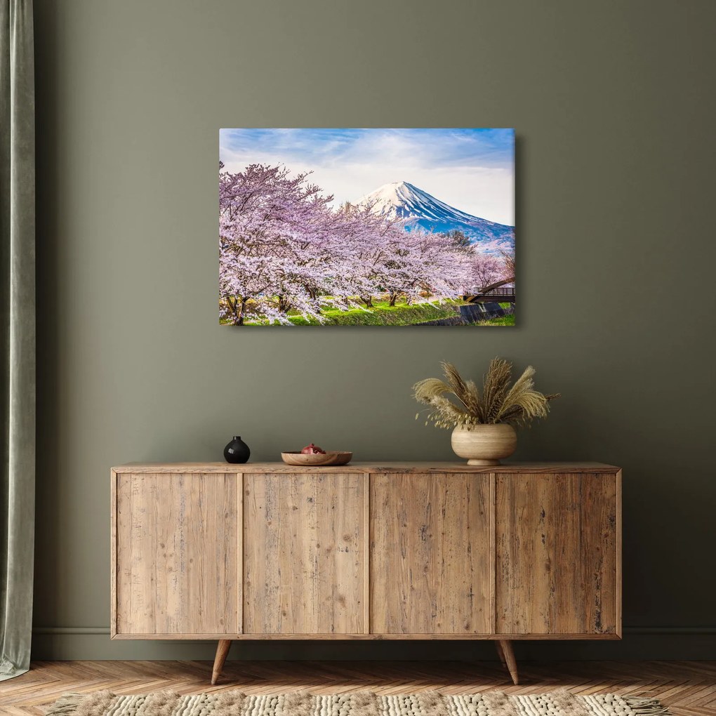 Tablou - Japonia în primăvară (90x60 cm)