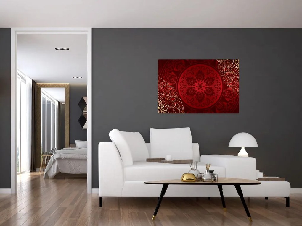 Tablou - Mandale aurii (90x60 cm)