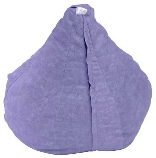 Fotoliu puf copii, Nirvana Light Pufrelax, Material Textil - Lavanda