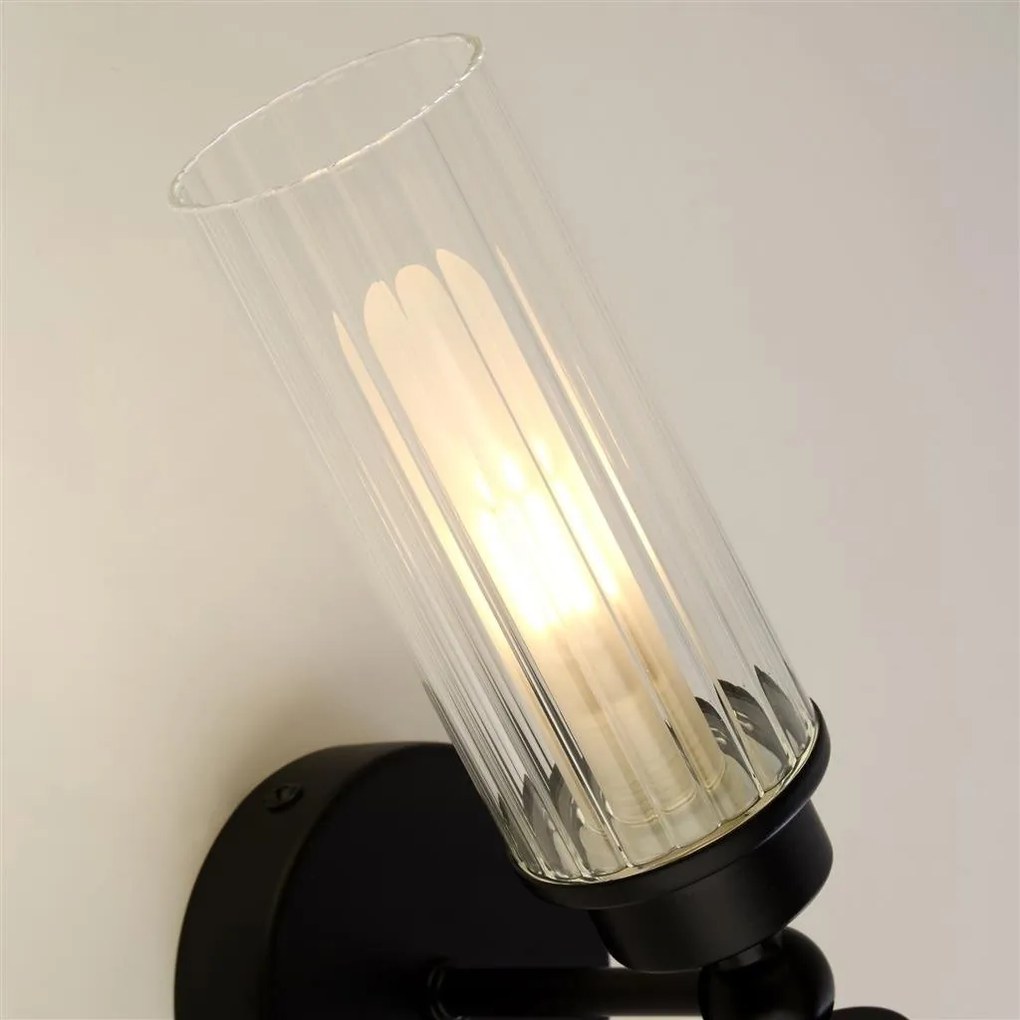 Aplica de perete / oglinda baie IP44 Imperial, negru