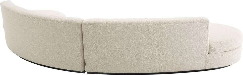 Canapea design modern Lennox, boucle crem 115487 HZ