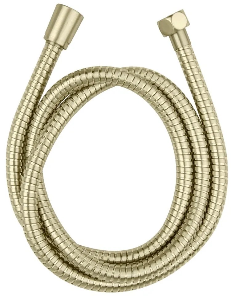 Furtun de duș auriu mat din oțel inoxidabil 150 cm Brass – Wenko