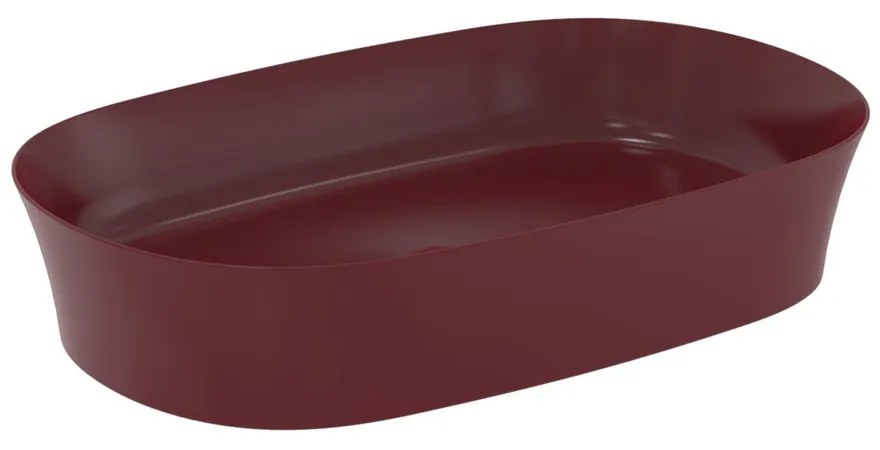 Lavoar pe blat Ideal Standard Atelier Ipalyss Pomegranate 60 cm rosu bordo