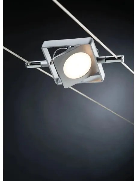 Paulmann 94107 - Set 4 x LED de 4,3 W, sistem complet cu cablu MAC 230 V