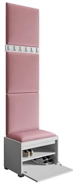 Mobilier pentru hol Leon 60 VII (Alb) (Manila 32). 1060672