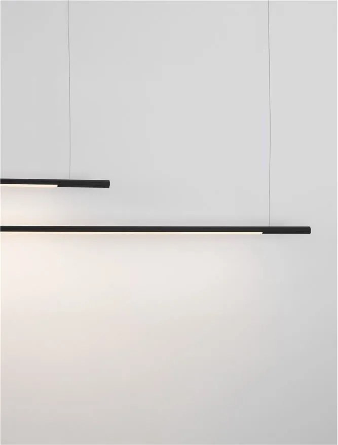 Lustra suspendata LED design liniar BRILLIA 40W, NVL-9060281