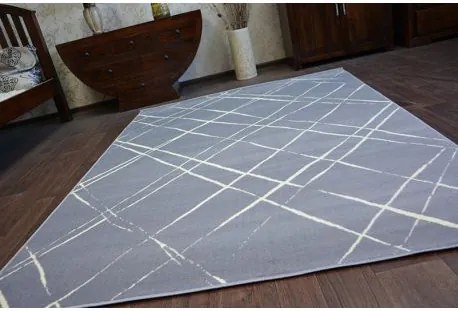 Covor BCF Base Strokes 3970 Squares gri 120x160 cm