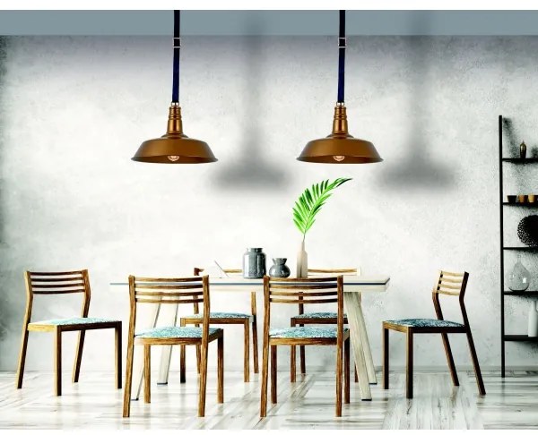 Lustră pe cablu 1xE27/40W/230V Zambelis 22225