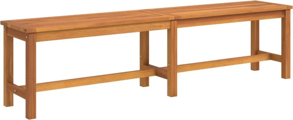 vidaXL Bancă de grădină, 180x35x45 cm, lemn masiv de acacia