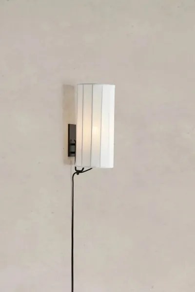 Markslöjd 108960 - Lampă de perete HIKARI 1xE27/60W/230V alb/negru