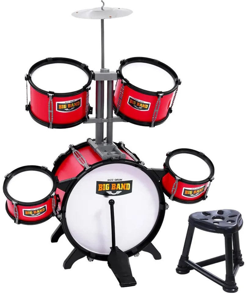 Set tobe de jucarie cu scaun, visiniu