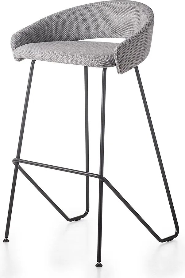 Kimmi lemn masiv Stool – Scaun bar birou