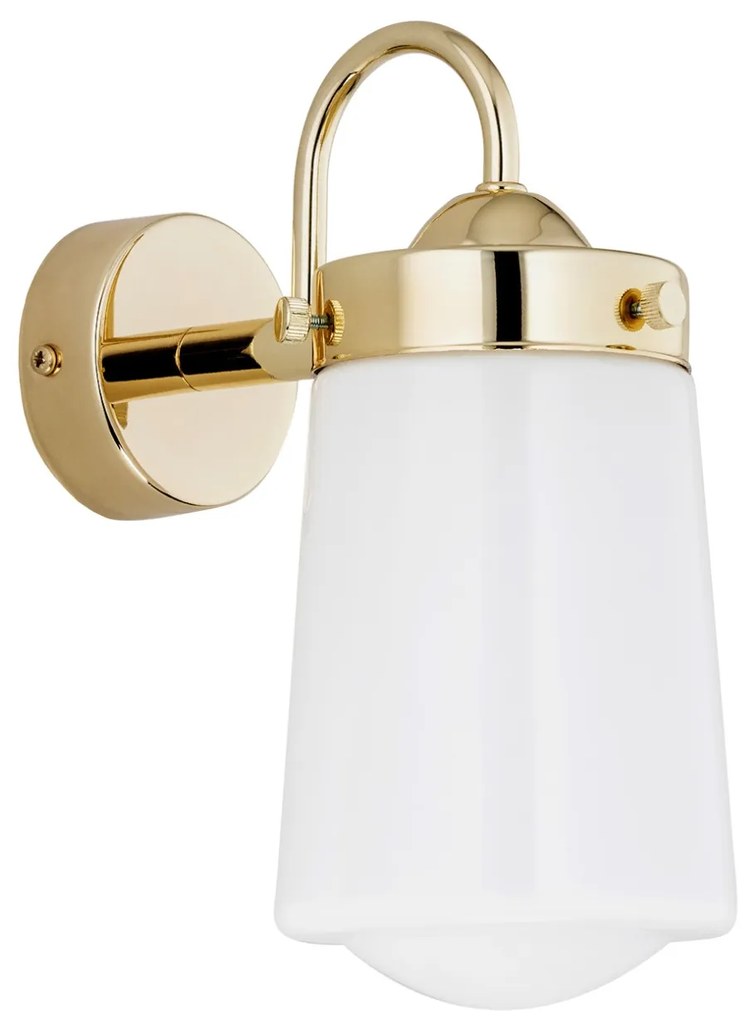 Aplica moderna design elegant PASADENA auriu/alb