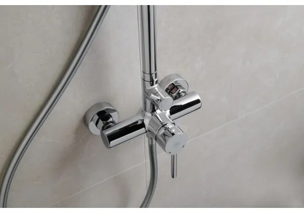 Set de duș cu baterie KFA Armatura 5036-910-00 MOZA alamă