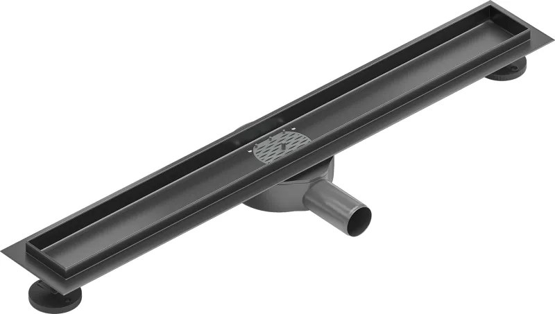 Mexen Flat 360° corp pentru scurgere liniară rotativă 50 cm, gri pistol mat - 1E40050