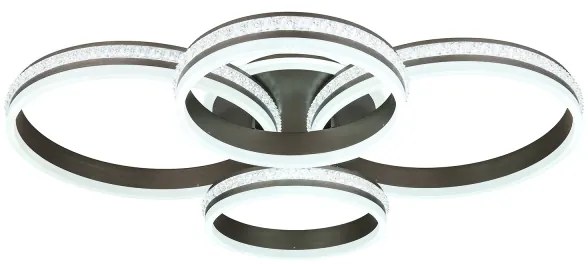 Plafonieră LED dimabilă Globo 67314-90 GROUNI LED/90W/230V + telecomandă