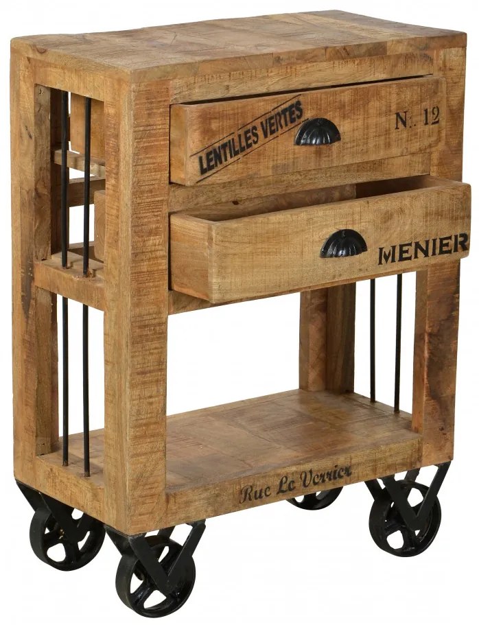 Comoda din mango Rustic 80 cm