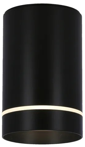 Spot TUBA 1xGU10/15W/230V negru