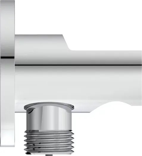 Cot de iesire dus cu suport Ideal Standard Multisuite crom lucios