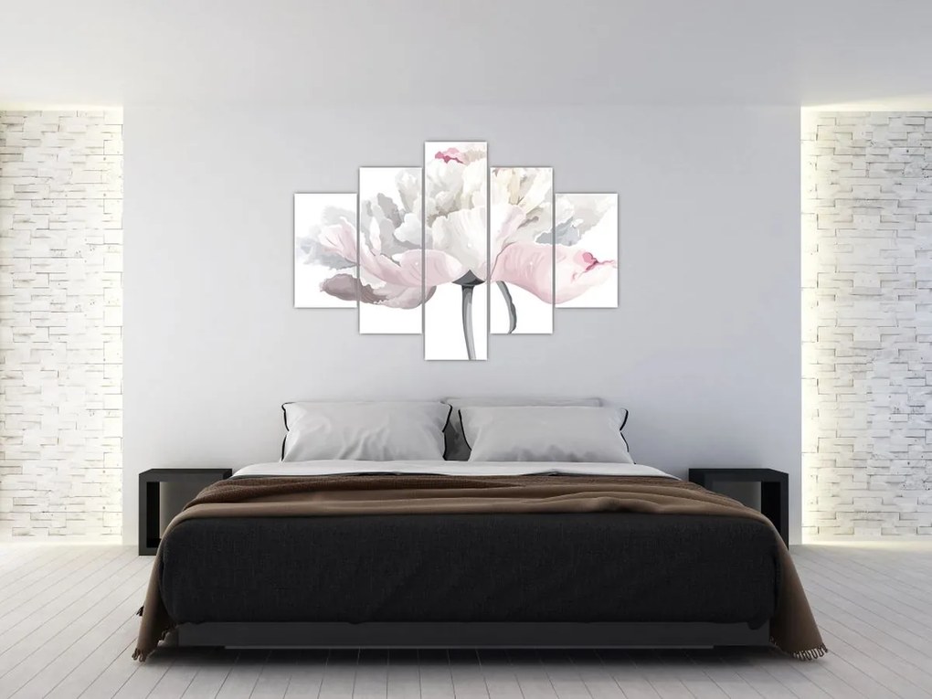 Tablou - Floare de trandafir (150x105 cm)