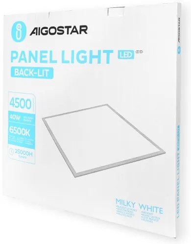 Panou LED încastrat Aigostar LED/40W/230V 6500K 60x60cm alb