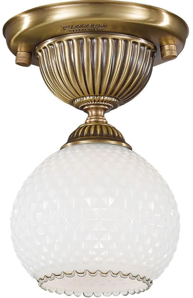Plafoniera clasica din alama design italian 8600