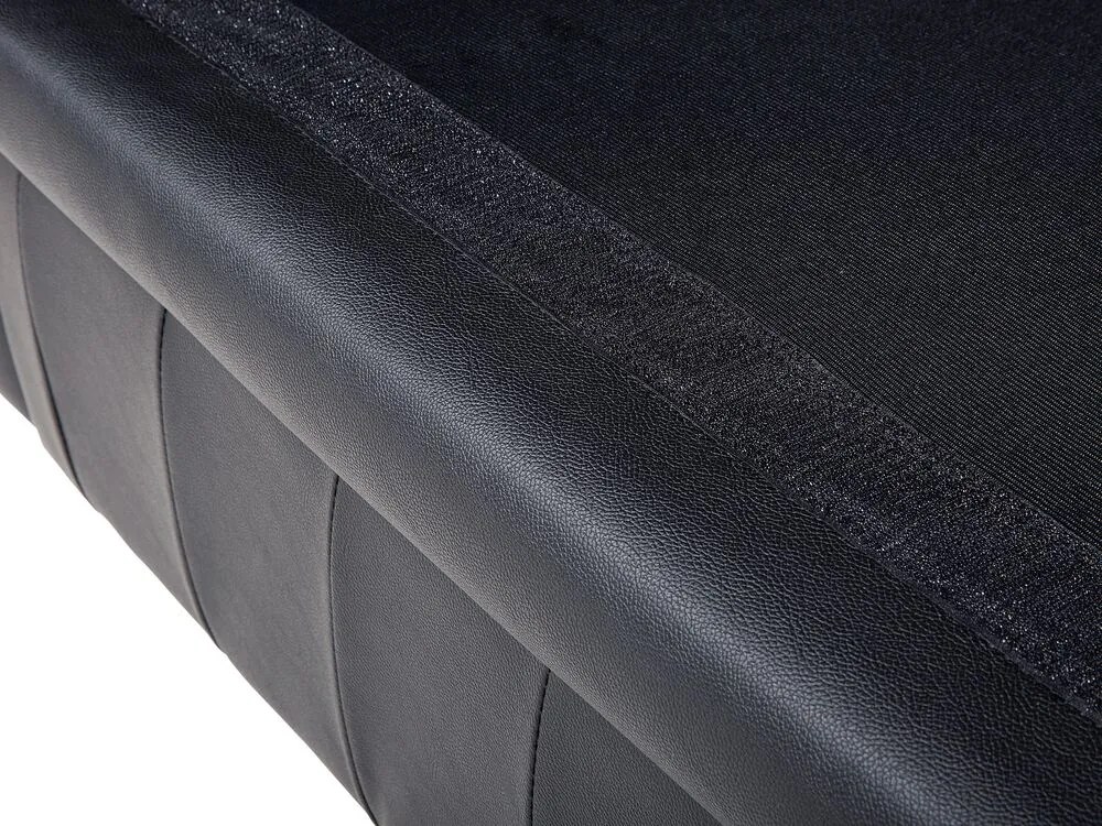 Set canapele CHICHESTER (piele) (negru) (pentru 4 persoane). 1019057