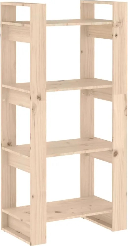 vidaXL Bibliotecă/Separator cameră, 60x35x125 cm, lemn masiv de pin