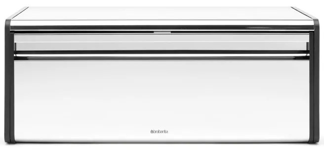 Cutie pentru paine Brabantia Fall Front 646848, 18 L, 46.5x25 cm, Montare pe perete, Inox