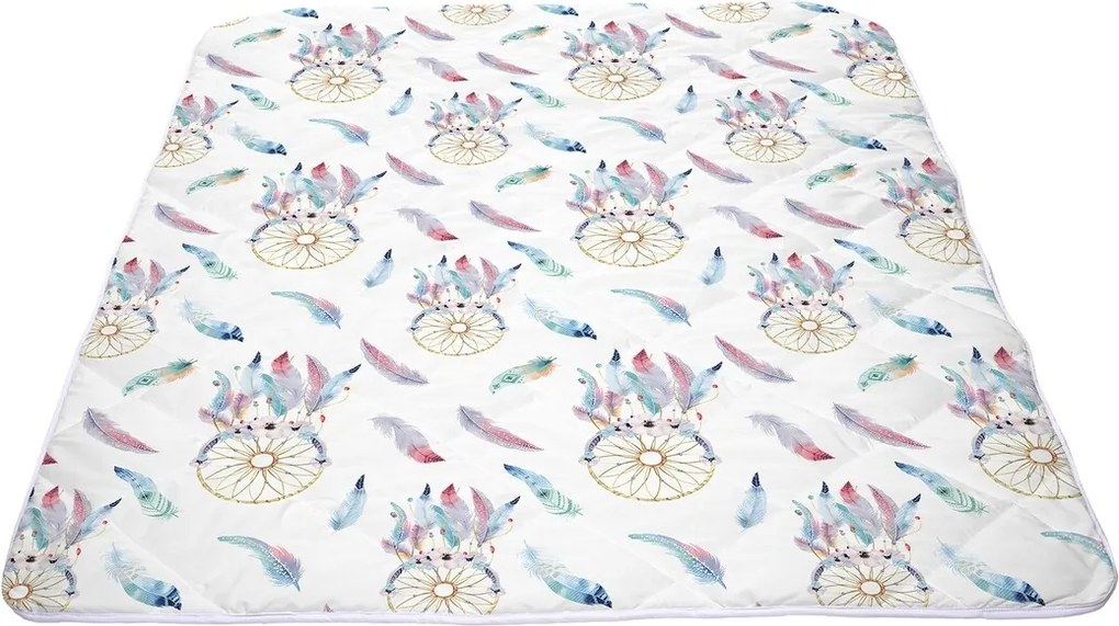 Set Alcam 2 perne microfibra 50x70 cm si pilota matlasata 180x200 cm, Dream Catcher