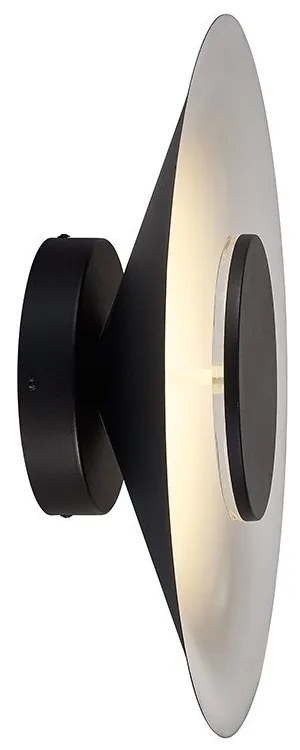 Aplica LED de perete iluminat ambiental ORION 20W negru/alb