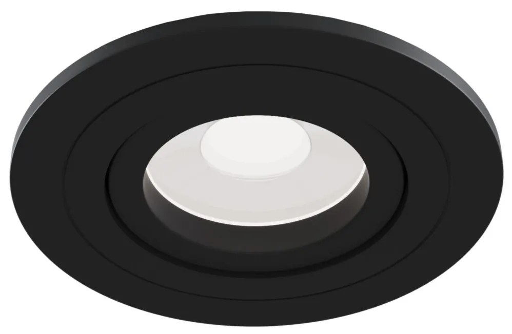 Spot directionabil, incastrabil pentru tavan fals, Atom negru MY-DL023-2-01B