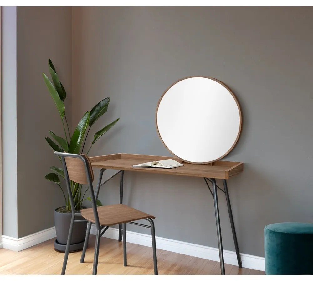 Masă de toaletă în decor de nuc Woodman Rayburn