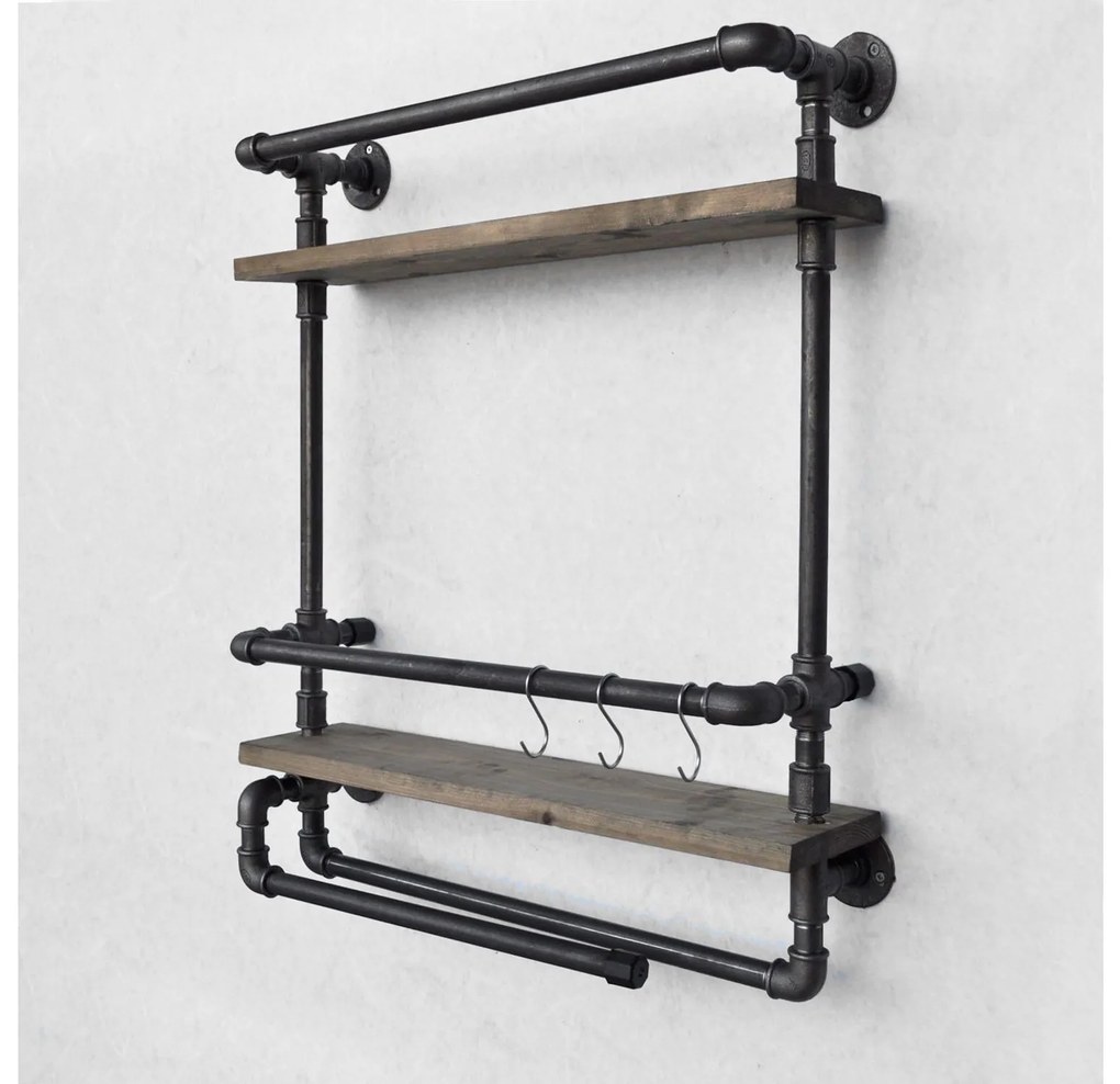 Raft de perete  Dubima (nuc + Negru). 1094517