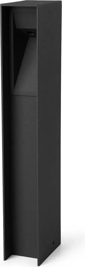 Stalp LED iluminat exterior IP65 TIL negru 2700K 24V H-30cm